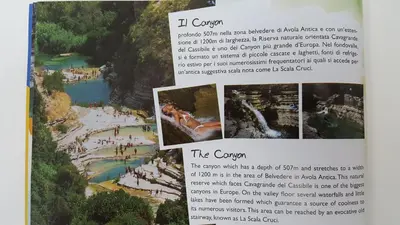 Paesaggio naturale nelle vicinanze della villa