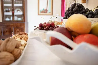 Cibo presso il bed & breakfast o nelle vicinanze