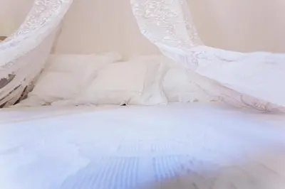 Letto o letti in una camera di Dimora Birullà