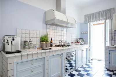 Cucina o angolo cottura di Dimora Birullà