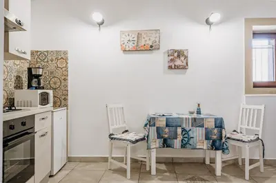 Cucina o angolo cottura di Siracusa Camere Tiche & Selene