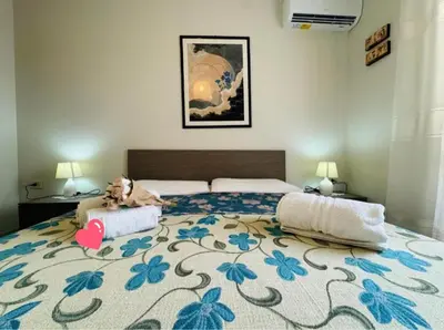 Letto o letti in una camera di Casa vacanza 