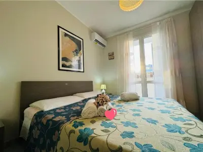 Letto o letti in una camera di Casa vacanza 