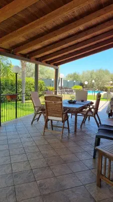 Balcone o terrazza di Villa Sally