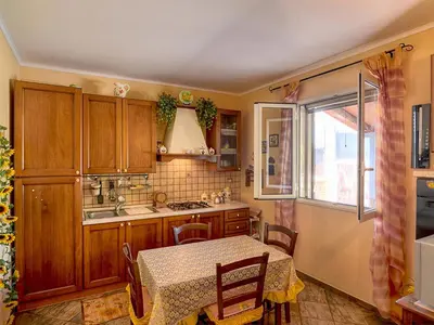 Cucina o angolo cottura di Villa Sally