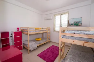Letto o letti in una camera di Villa 