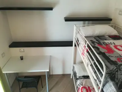 Letto o letti in una camera di Augusta Isola Appartamento in Pieno Centro