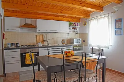 Cucina o angolo cottura di Casa Celeste