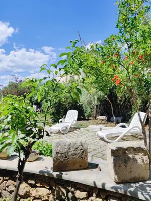 Giardino di overlookingsea