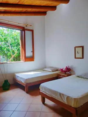 Letto o letti in una camera di overlookingsea