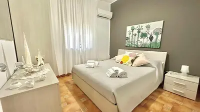 Letto o letti in una camera di Villa Lucia - Private Salt Pool 200m to the Beach