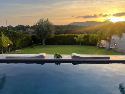 Paesaggio naturale nelle vicinanze della casa vacanze