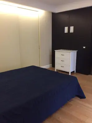 Letto o letti in una camera di Suite con terrazza in centro storico