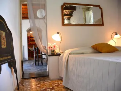 Letto o letti in una camera di Antica Dimora San Filippo