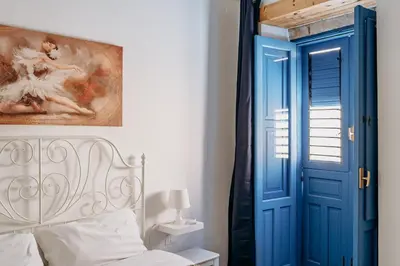 Letto o letti in una camera di Camera Demetra