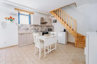 Cucina o angolo cottura di Camera Demetra
