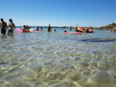 Paesaggio naturale nelle vicinanze della villa