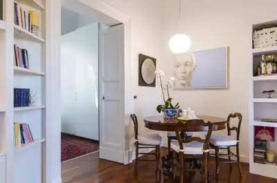 Biblioteca nel bed & breakfast
