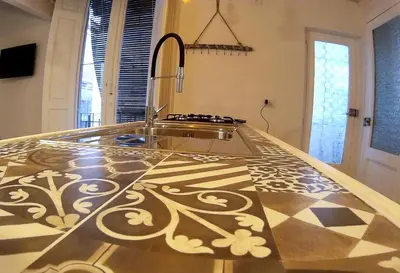 Letto o letti in una camera di CasaGigia Catania