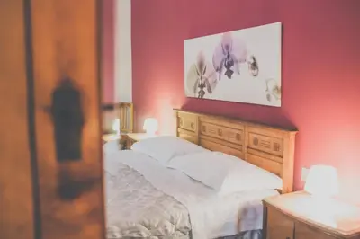 Letto o letti in una camera di Palazzo Speciale B&B