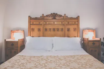 Letto o letti in una camera di Palazzo Speciale B&B