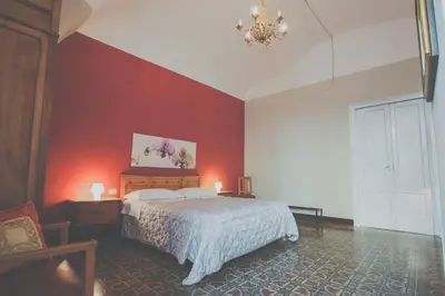 Letto o letti in una camera di Palazzo Speciale B&B