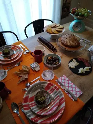 Cibo presso il bed & breakfast o nelle vicinanze