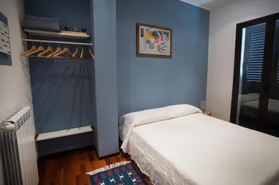 Letto o letti in una camera di Villa Margherita