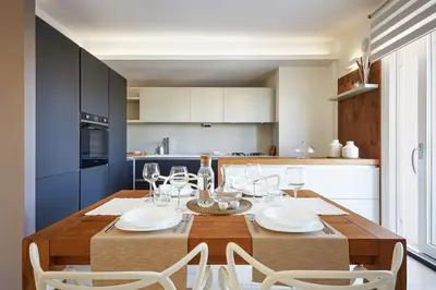 Cucina o angolo cottura di Villa Giame - Heated Pool, Beach at 350m