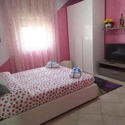 Letto o letti in una camera di Serenity House di Valeria Favara