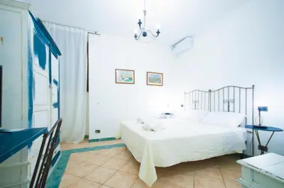 Letto o letti in una camera di Albergo La Fontanella