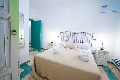 Letto o letti in una camera di Albergo La Fontanella
