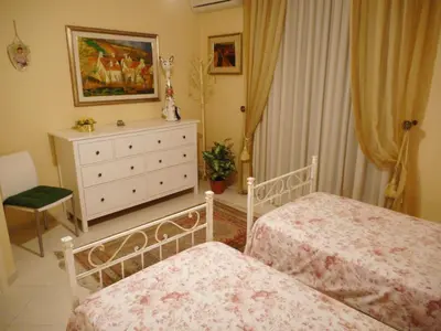 Letto o letti in una camera di adalgisa house