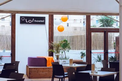 Area soggiorno di LoL Hostel Siracusa