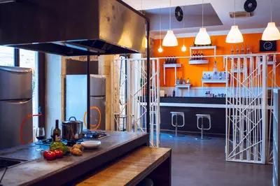 Cucina o angolo cottura di LoL Hostel Siracusa