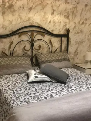 Letto o letti in una camera di La finestra sul Castello