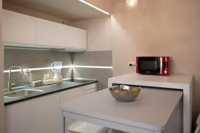 Cucina o angolo cottura di Casa Berenice