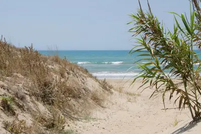 Paesaggio naturale nelle vicinanze della casa vacanze