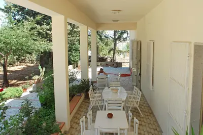 Giardino di Villa with pool and tennis court