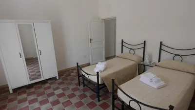 Letto o letti in una camera di Casa SOLE