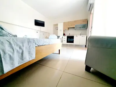Letto o letti in una camera di Scuto Home