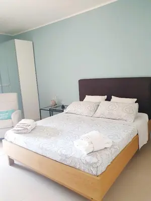 Letto o letti in una camera di Scuto Home