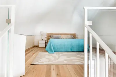Letto o letti in una camera di Scuto Home