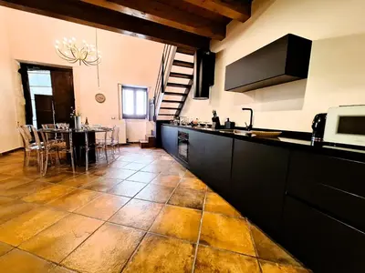 Cucina o angolo cottura di Casa Aretusa - Ortigia Holidays