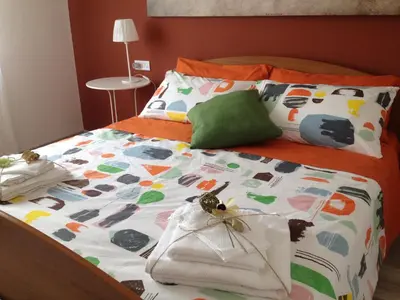 Letto o letti in una camera di Alloggio Lentini