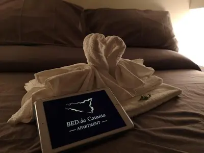 Letto o letti in una camera di BED.da Catania Apartment