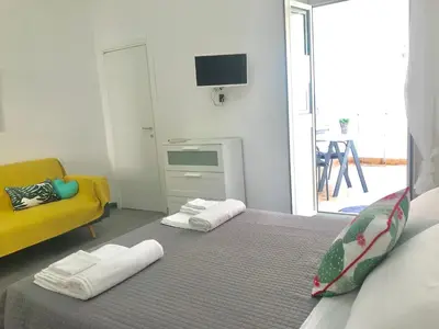 Letto o letti in una camera di Be in Sicily