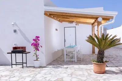 Balcone o terrazza di Villa Pasitea fronte mare