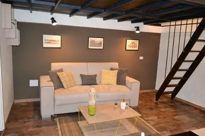 Area soggiorno di Il Vicoletto Guest House
