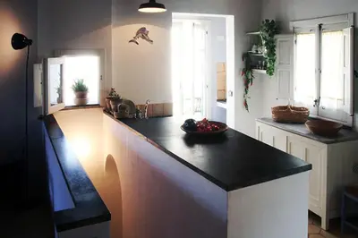 Cucina o angolo cottura di Vico Muccio. Luminosa casa d'epoca